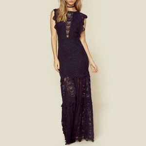 NIGHTCAP CLOTHING Caletto Lace Maxi Dress